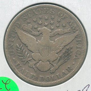 1903-P Silver Barber Half Dollar 50c Philadelphia Mint  - KR273