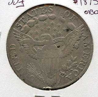 1798 Draped Bust Silver Dollar $1 Coin - JP185