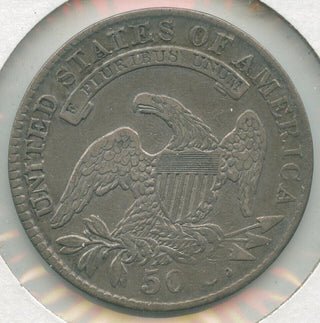 1829-P Small Letters Silver Bust Half Dollar 50c Philadelphia Mint - KR196