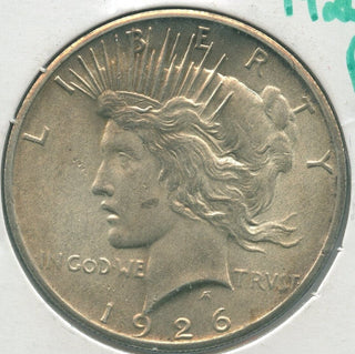 1926-P Peace Silver Dollar $1 Philadelphia Mint - ER417