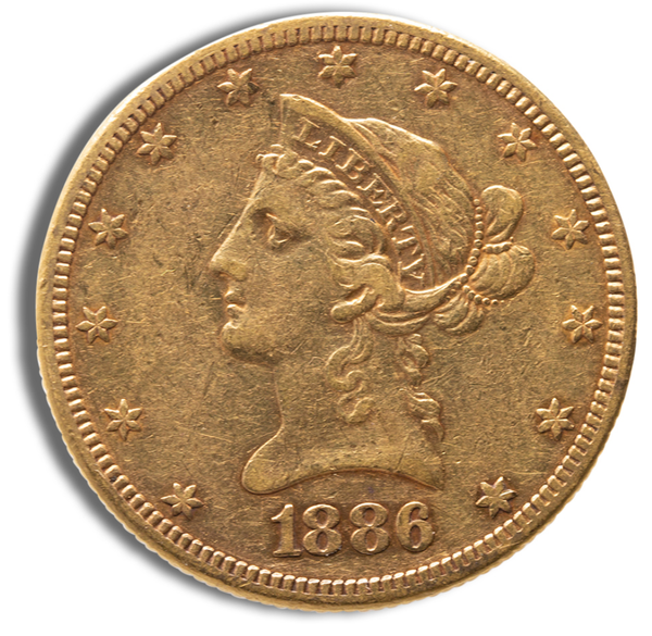 $10 Gold Liberty Eagle - VF