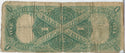 1917 $1 One Dollar United States Large Size Sawhorse Currency Note - SS244