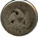 1853 Seated Liberty Silver Quarter - CA640