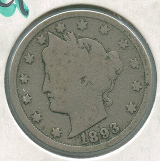 1893-P Liberty V Nickel 5c Philadelphia mint - SS80