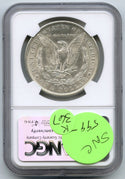 1886-O Morgan Silver Dollar NGC AU 58 Certified - New Orleans Mint - K367