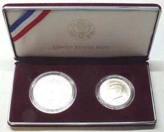 1998 Kennedy Collector's Set Silver Dollar Half RFK JFK US Mint - H894