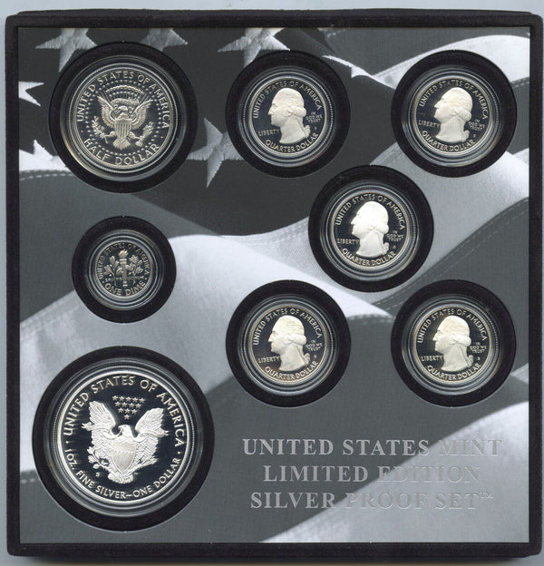 2018 Limited Edition Silver Proof Set - United States Mint - H543