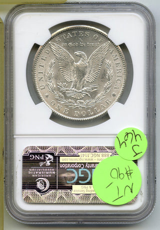 1899-O Morgan Silver Dollar NGC MS63 Certified - New Orleans Mint - J464