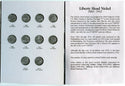 Liberty Head Nickel 1883 - 1912 Set Coin Folder - HE Harris Album 2677