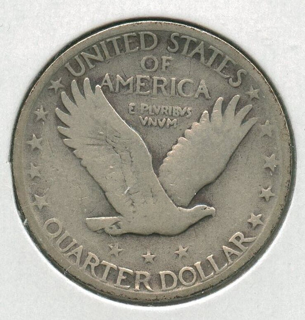 1927-S Silver Standing Liberty Quarter 25C San Francisco Mint - SS690