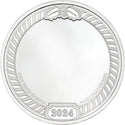 2024 Happy Holidays Snowman Christmas 1 Oz Fine 999 Silver Art Round Gift