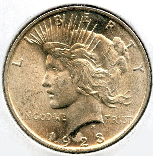 1923 Silver Peace Dollar - Philadelphia Mint - BR628