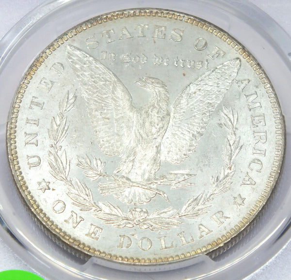 1878 7/8TF Morgan Silver Dollar PCGS MS63 Weak Toning Toned Philadelphia - H383