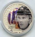 2017 Jonathan Toews 999 Silver 1 oz $5 Coin Upper Deck - Cook Islands - H806