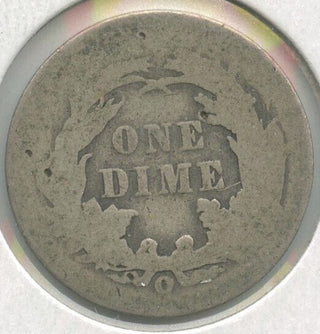 1891-O Seated Liberty Silver Dime - New Orleans Mint - DN726