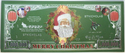 Merry Christmas Santa Claus $1,000,000 Note Stocking Stuffer Million Gift GFN71