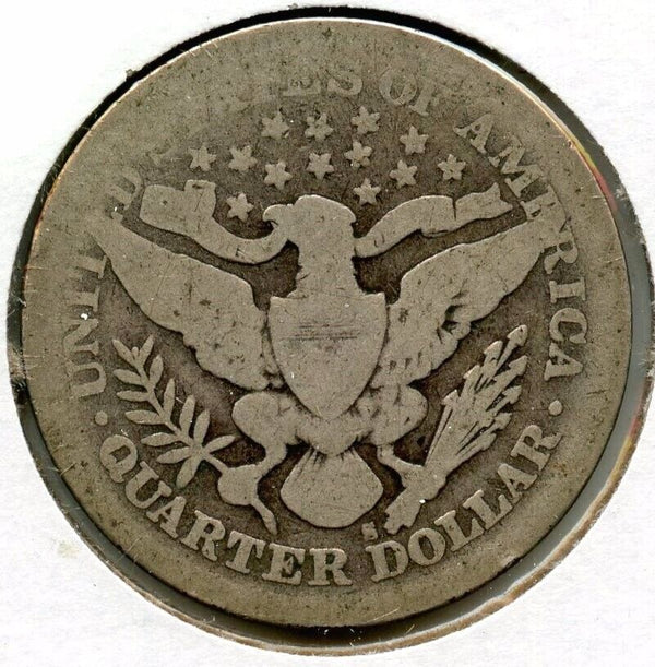 1897-S Barber Silver Quarter - San Francisco Mint - BT173
