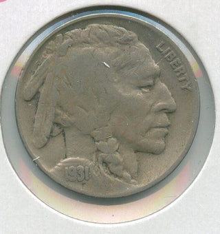 1931-S Buffalo Nickel 5c San Francisco Mint - SS332