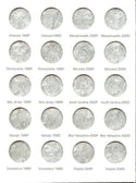 Coin Folder - State Quarter Set 1999 to 2003 Collection Vol 1 Harris Album 2580