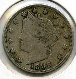 1888 Liberty V Nickel - Five Cents - J621