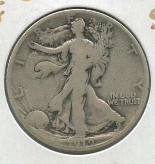 1919-S Silver Walking Liberty Half Dollar 50c San Francisco Mint  - SS767