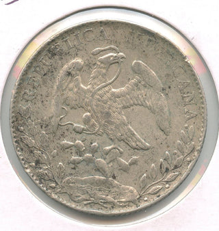 1897 Mo Mexico Coin 8 Reales Mexico City Silver Coin  - SS352