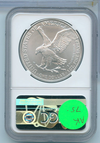 2022 American Silver Eagle 1 oz Silver Dollar NGC MS70 - SS97