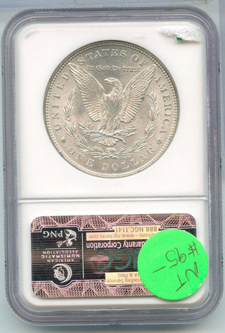 1896-P Morgan Silver $1 Dollar NGC MS 63 Philadelphia Mint - SR788