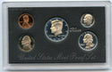 1995 United States Silver Proof Set 5 Coins U.S. Mint San Francisco
