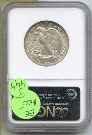 1941-D Walking Liberty Silver Half Dollar NGC MS64 Certified - Denver Mint J444