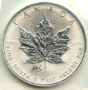 2004 Canada $5 Maple Leaf Monkey Privy 9999 Silver 1 oz Coin Sealed - H910