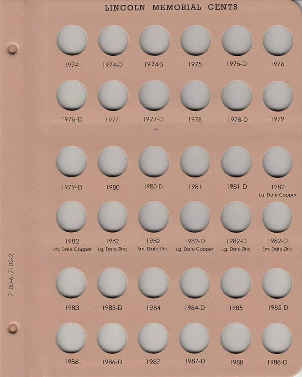 Lincoln Memorial Cents 1959 - 2009 Cent Dansco 7102 Coin Album New & Sealed