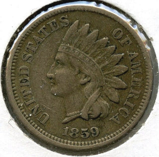 1859 Indian Head Cent Penny - Copper-Nickel - E20