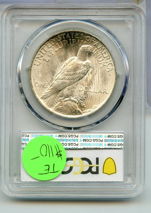 1922-P Peace Silver Dollar PCGS MS64 Philadelphia Mint - KR921