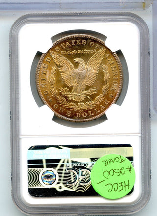 1881-CC Toned Morgan Silver Dollar NGC MS63 Carson City Mint - KR981