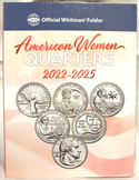 American Women Quarter Coin Folder 2022 - 2025 Date Set Whitman Album 4988