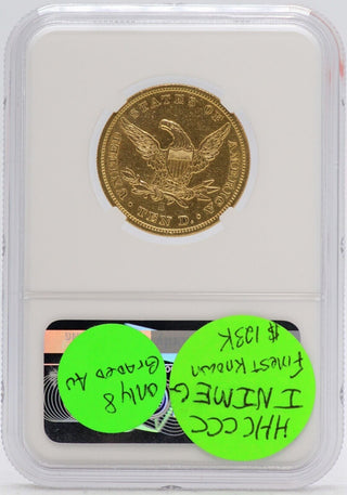 1864-S $10 Gold Liberty NGC AU Details Certified Coin - Cleaned - JJ255