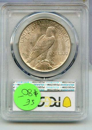 1923-P Peace Silver Dollar PCGS MS63 Philadelphia Mint - KR923