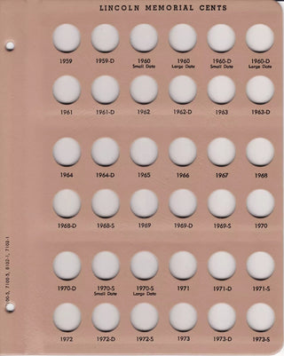 Lincoln Memorial Cents 1959 - 2009 Cent Dansco 7102 Coin Album New & Sealed