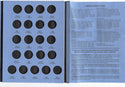 Jefferson Nickels 1938 to 1961 Set - Whitman Album 9009 Coin Folder