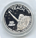 2021 Christa McAuliffe Proof Silver Dollar US Mint 21CH Coin OGP Case - J906