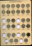 Jefferson Nickels 1938 - 2008 Partial Coin Set & Dansco Album Collection - BX90