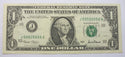 2001 $1 Federal Reserve Note Binary Repeater Radar Fancy Serial Note - J965