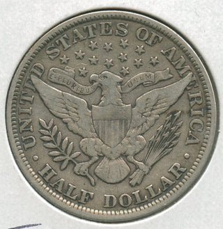 1900-P Silver Barber Half Dollar 50c Philadelphia Mint -SR352