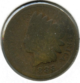 1886 Indian Head Cent Penny - E334