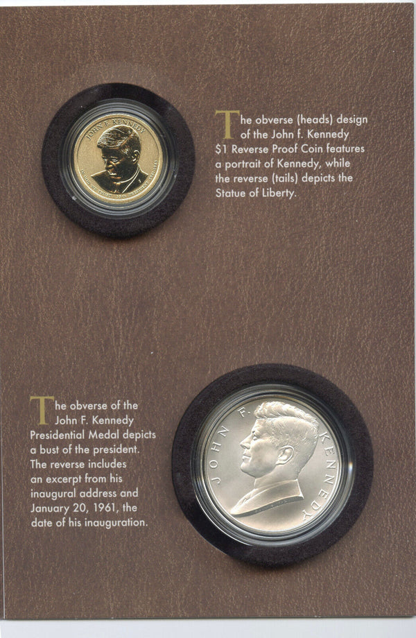 2015 John F Kennedy JFK Coin + Chronicles Set - United States Mint - H981