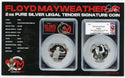 2024 Floyd Mayweather Jr 2 Oz 999 Silver Coin PCGS Gem Proof $5 Samoa Coin JP861