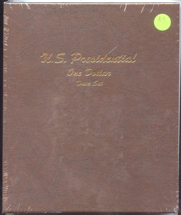 Presidential Dollar Date Set Dansco Album 7186 Folder - 5 Pages