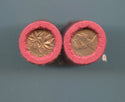 1970 Canada Lot Of 6 1 Cent Penny Rolls Uncirculated 300 Coins Bank - SR688