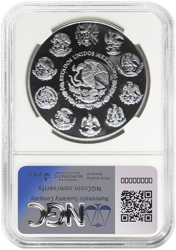 2023 Mexico 1 Oz Silver Libertad Onza Proof NGC PF70 Coin Moneda Plata - JP712